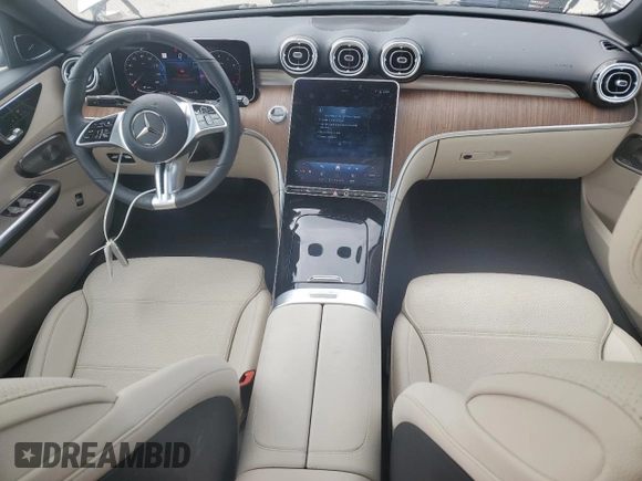 2023 Mercedes-Benz C 300 with VIN W1KAF4HB5PR097613, listed as a Copart auction lot 51051645 with 11,458 mi miles and Salvage title. Bid and sale history available at DreamBid. Image 8.