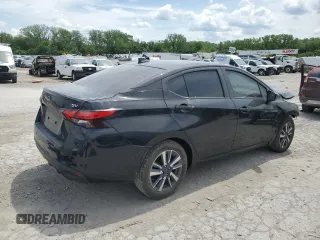 2023 Nissan Versa SV z VIN 3N1CN8EV1PL863536, wystawiony jako Copart lot #55695415 z przebiegiem 20 197 mil mil oraz Szkoda całkowita • Salvage title. Historia ofert i sprzedaży dostępna na DreamBid. Obrazek 3.