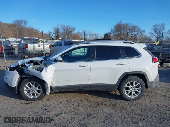 2018 Jeep Cherokee Latitude with VIN 1C4PJMCX8JD548480, listed as a IAAI auction lot 41378186 with 52,051 mi miles and . Bid and sale history available at DreamBid. Image 14.