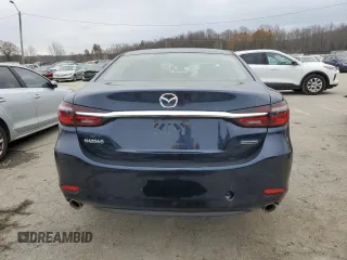 2021 Mazda 6 Sport with VIN JM1GL1UM7M1615458, listed as a Copart auction lot 81249904 with 8,430 mi miles and Salvage Title. Bid and sale history available at carsss.com. Image 6.