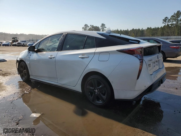 2017 Toyota Prius Two with VIN JTDKARFU7H3049016, listed as a Copart auction lot 46653295 with 61,106 mi miles and Salvage Title. Bid and sale history available at carsss.com. Image 2.