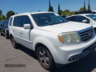 2013 Honda Pilot EX-L with VIN 5FNYF3H54DB012114, listed as a IAAI auction lot 42707740 with 182,883 mi miles and . Bid and sale history available at DreamBid. Image 1.