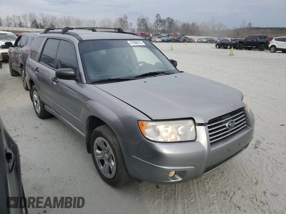 2007 Subaru Forester X with VIN JF1SG63647H725271, listed as a Copart auction lot 47088015 with 128,435 mi miles and Salvage Title. Bid and sale history available at carsss.com. Image 4.