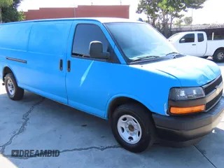 2021 Chevrolet Express Cargo with VIN 1GCWGBFPXM1187527, listed as a Copart auction lot 62920285 with 81,429 mi miles and Salvage title. Bid and sale history available at DreamBid. Image 2.