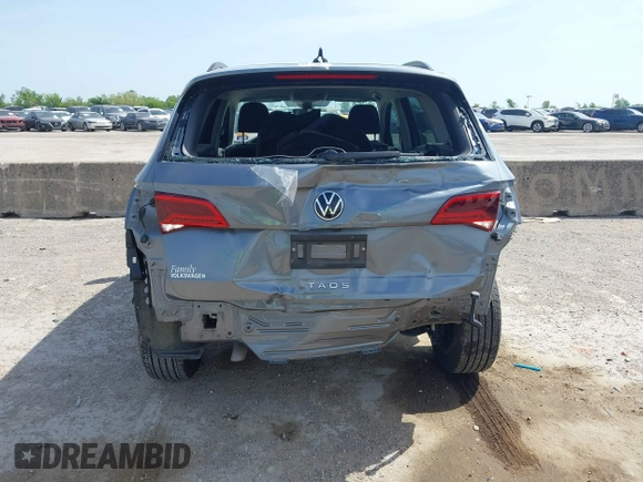 2024 Volkswagen Taos S с VIN 3VV5X7B29RM073159, выставлен на аукционе IAAI как лот 42021195 с пробегом 28 619 миль миль и . История ставок и продаж доступна на DreamBid. Изображение 6.