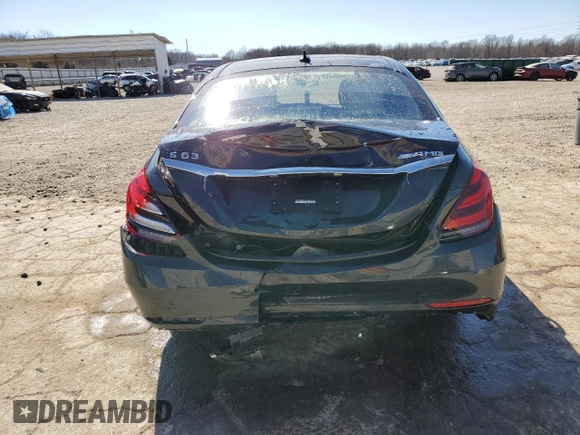 2018 Mercedes-Benz S 560 with VIN WDDUG8DB3JA367158, listed as a Copart auction lot 46992275 with 71,540 mi miles and Salvage Title. Bid and sale history available at carsss.com. Image 6.