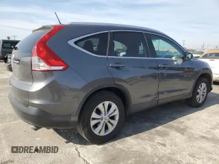 2014 Honda CR-V EX-L with VIN 2HKRM3H74EH555204, listed as a Copart auction lot 45809815 with 75,424 mi miles and Salvage Title. Bid and sale history available at DreamBid. Image 3.