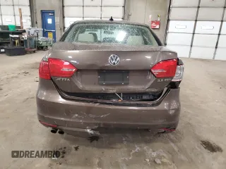 2012 Volkswagen Jetta Sedan SEL w/Sunroof with VIN 3VWLX7AJ1CM390307, listed as a Copart auction lot 47843665 with 155,305 mi miles and Salvage Title. Bid and sale history available at carsss.com. Image 6.