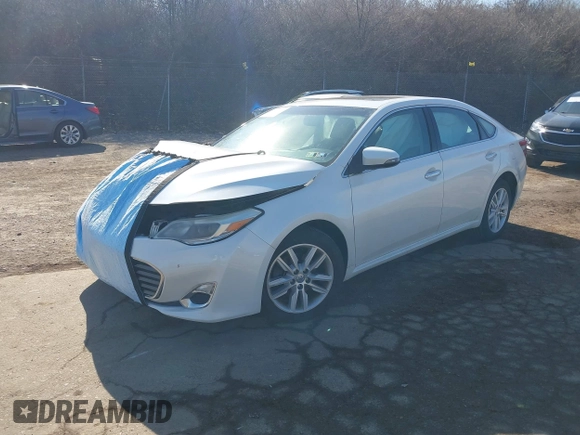 2014 Toyota Avalon Limited with VIN 4T1BK1EB7EU106282, listed as a IAAI auction lot 41608942 with Not Provided miles. Bid and sale history available at carsss.com. Image 2.
