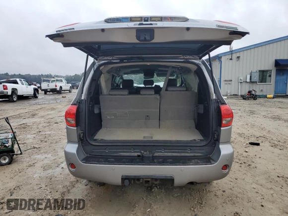 2010 Toyota Sequoia Ltd with VIN 5TDJW5G14AS027716, listed as a Copart auction lot 46071355 with 301,800 mi miles and Salvage Title. Bid and sale history available at carsss.com. Image 6.