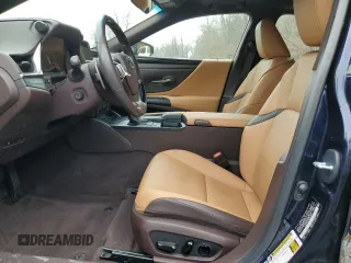 2021 Lexus ES 250 with VIN 58AD11D14MU003669, listed as a Copart auction lot 50762165 with 25,117 mi miles and Salvage title. Bid and sale history available at DreamBid. Image 7.