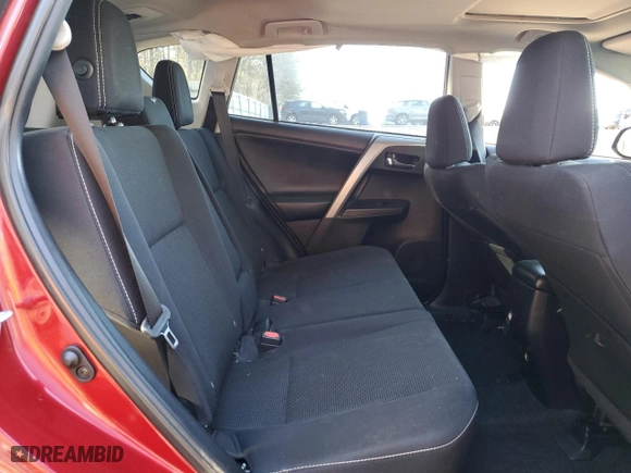 2018 Toyota RAV4 XLE with VIN 2T3WFREV2JW493257, listed as a Copart auction lot 50451035 with 0 mi miles and Salvage Title. Bid and sale history available at carsss.com. Image 11.
