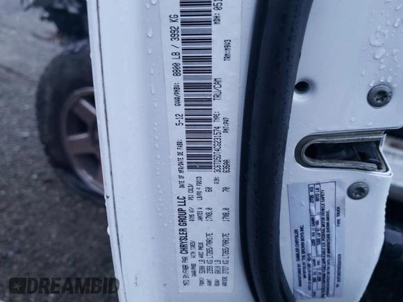 2012 Ram 2500 SLT z VIN 3C6TD5DT4CG231574, wystawiony jako Copart lot #85726024 z przebiegiem 123 182 mil mil oraz Szkoda całkowita • Salvage title. Historia ofert i sprzedaży dostępna na DreamBid. Obrazek 15.