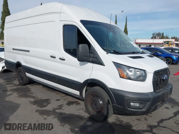 2021 Ford Transit Cargo with VIN 1FTBW3X82MKA19468, listed as a IAAI auction lot 41345565 with 67,485 mi miles. Bid and sale history available at carsss.com. Image 13.