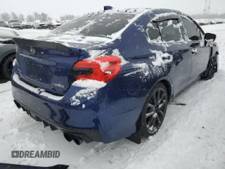 2020 Subaru WRX Limited with VIN JF1VA1J63L9814497, listed as a Copart auction lot 87590315 with 57,443 mi miles and Salvage Title. Bid and sale history available at carsss.com. Image 3.