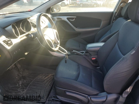 2014 Hyundai Elantra Coupe with VIN KMHDH6AH2EU025169, listed as a Copart auction lot 82204554 with 68,301 mi miles and Salvage Title. Bid and sale history available at carsss.com. Image 7.