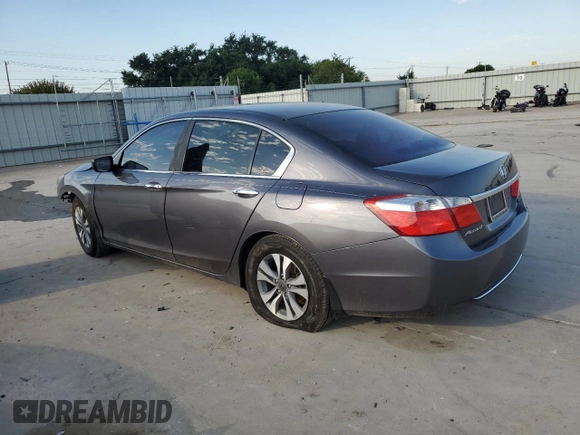 2015 Honda Accord LX with VIN 1HGCR2F39FA032000, listed as a Copart auction lot 56045145 with 89,553 mi miles and Salvage Title. Bid and sale history available at DreamBid. Image 2.