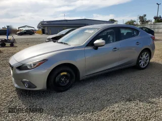 2014 Mazda 3 S Grand Touring with VIN JM1BM1W33E1176840, listed as a Copart auction lot 52888225 with 101,861 mi miles and Salvage Title. Bid and sale history available at DreamBid. Image 1.