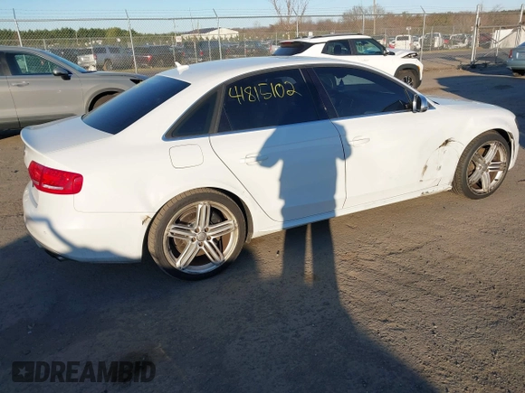 2012 Audi S4 Prestige with VIN WAUKGAFL7CA067976, listed as a IAAI auction lot 41815102 with 141,985 mi miles. Bid and sale history available at carsss.com. Image 4.