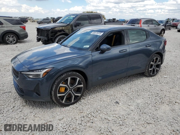 2022 Polestar 2 z VIN LPSED3KA0NL052535, wystawiony jako Copart lot #68872474 z przebiegiem 12 630 mil mil oraz Szkody całkowita. Historia ofert i sprzedaży dostępna na DreamBid. Obrazek 1.