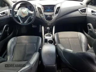 2013 Hyundai Veloster w/Gray Int with VIN KMHTC6AD7DU136483, listed as a Copart auction lot 56803725 with 159,794 mi miles and Salvage title. Bid and sale history available at DreamBid. Image 8.