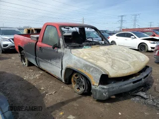 1999 Chevrolet Silverado 1500 with VIN 1GCEC14W5XZ177120, listed as a Copart auction lot 49986155 with 0 mi miles and Salvage Title. Bid and sale history available at carsss.com. Image 4.