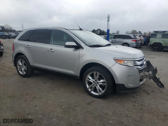 2014 Ford Edge Limited with VIN 2FMDK4KC0EBA61652, listed as a Copart auction lot 51739565 with 118,397 mi miles and Salvage Title. Bid and sale history available at carsss.com. Image 4.