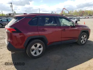 2019 Toyota RAV4 with VIN NJ1457E, listed as a Copart auction lot 50837324 with 44,266 mi miles and Salvage title. Bid and sale history available at DreamBid. Image 3.