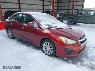 2012 Subaru Impreza Sedan 2.0i Premium with VIN JF1GJAC66CH004261, listed as a IAAI auction lot 41633853 with 170,214 mi miles. Bid and sale history available at carsss.com. Image 1.