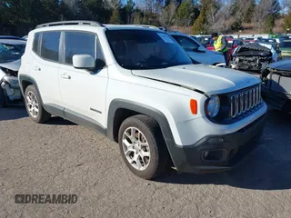 2016 Jeep Renegade Latitude z VIN ZACCJABT0GPE14956, wystawiony jako IAAI lot #41238249 z przebiegiem 145 764 mil mil oraz . Historia ofert i sprzedaży dostępna na DreamBid. Obrazek 1.