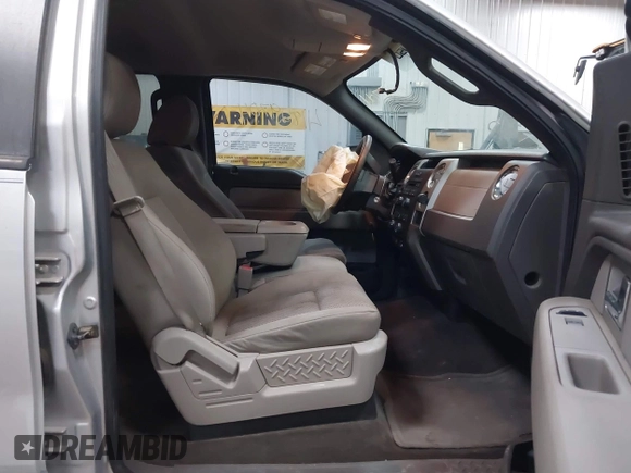 2010 Ford F-150 XL with VIN 1FTFW1EV1AFB24487, listed as a IAAI auction lot 41829704 with 516,121 mi miles. Bid and sale history available at carsss.com. Image 5.