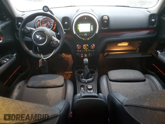 2017 MINI Countryman Cooper S with VIN WMZYT5C33H3D80073, listed as a Copart auction lot 87429094 with 83,566 mi miles and Salvage title. Bid and sale history available at DreamBid. Image 8.