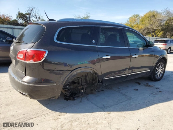 2017 Buick Enclave Convenience with VIN 5GAKRAKD4HJ146235, listed as a Copart auction lot 85975164 with 109,849 mi miles and Salvage Title. Bid and sale history available at carsss.com. Image 3.