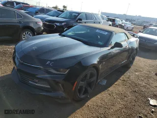 2016 Chevrolet Camaro 2LT with VIN 1G1FD3DS5G0166710, listed as a Copart auction lot 65933244 with 58,960 mi miles and Salvage Title. Bid and sale history available at carsss.com. Image 1.