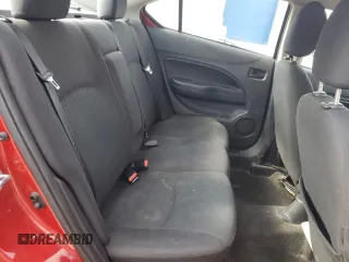 2017 Mitsubishi Mirage ES z VIN ML32F3FJ6HHF14527, wystawiony jako Copart lot #57297005 z przebiegiem 81 046 mil mil oraz Szkoda całkowita • Salvage title. Historia ofert i sprzedaży dostępna na DreamBid. Obrazek 10.