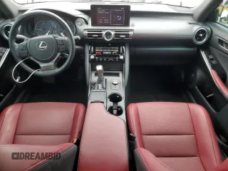 2021 Lexus IS 300 with VIN JTHAA1D28M5112488, listed as a Copart auction lot 56002845 with 41,660 mi miles and Salvage title. Bid and sale history available at DreamBid. Image 8.