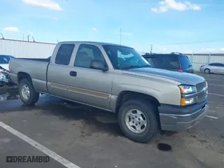 2003 Chevrolet Silverado 1500 LS with VIN 2GCEK19T831300106, listed as a IAAI auction lot 41702787 with 120,585 mi miles. Bid and sale history available at carsss.com. Image 1.