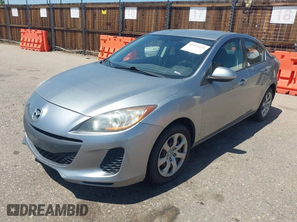 2013 Mazda 3 i SV with VIN JM1BL1TG1D1832624, listed as a IAAI auction lot 42372225 with 177,506 mi miles and . Bid and sale history available at DreamBid. Image 2.