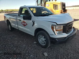 2021 Ford F-150 XL with VIN 1FTMF1C57MKE89519, listed as a Copart auction lot 49420105 with 134,507 mi miles and Salvage title. Bid and sale history available at DreamBid. Image 4.
