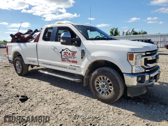 2020 Ford F-350 XL with VIN 1FT8X3BT0LEC74345, listed as a Copart auction lot 63004425 with 159,769 mi miles and Salvage title. Bid and sale history available at DreamBid. Image 4.