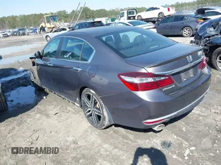 2017 Honda Accord Sport with VIN 1HGCR2F55HA281513, listed as a IAAI auction lot 41774805 with 121,410 mi miles. Bid and sale history available at carsss.com. Image 3.