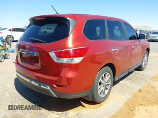 2013 Nissan Pathfinder SV with VIN 5N1AR2MN0DC604756, listed as a IAAI auction lot 41743941 with 87,143 mi miles. Bid and sale history available at carsss.com. Image 4.