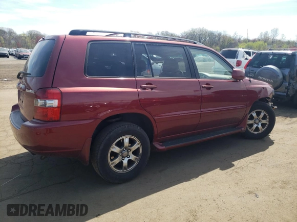 2006 Toyota Highlander w/3rd Row z VIN JTEEP21A560150999, wystawiony jako Copart lot #54183085 z przebiegiem 173 709 mil mil oraz Szkoda całkowita • Salvage title. Historia ofert i sprzedaży dostępna na DreamBid. Obrazek 3.
