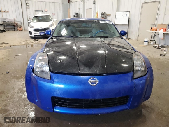 2004 Nissan 350Z Touring with VIN JN1AZ34E64T062723, listed as a Copart auction lot 78835154 with 205,459 mi miles and Clean Title. Bid and sale history available at carsss.com. Image 5.