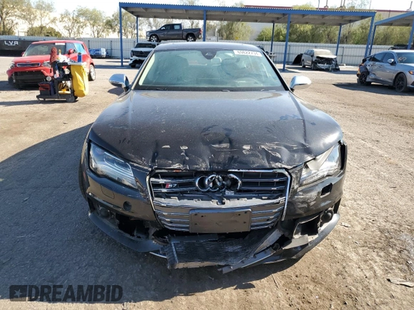 2014 Audi S7 Prestige with VIN WAUW2AFC5EN005147, listed as a Copart auction lot 69822734 with 111,484 mi miles and Salvage Title. Bid and sale history available at carsss.com. Image 5.
