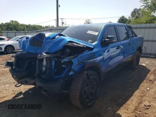 2023 Ram 1500 Rebel with VIN 1C6SRFLT5PN590742, listed as a Copart auction lot 68480204 with Not provided miles and Salvage title. Bid and sale history available at DreamBid. Image 1.
