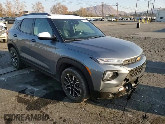 2022 Chevrolet TrailBlazer ACTIV with VIN KL79MVSL4NB061568, listed as a Copart auction lot 41709375 with 30,367 mi miles and Salvage Title. Bid and sale history available at carsss.com. Image 12.