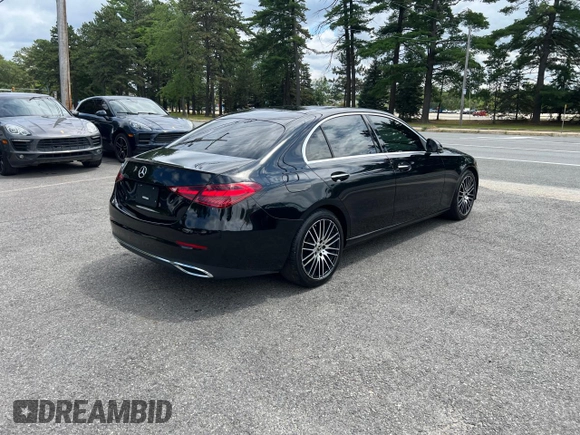 2022 Mercedes-Benz C 300 with VIN W1KAF4GB7NR052039, listed as a Copart auction lot 65096135 with 65,159 mi miles and Clean title. Bid and sale history available at DreamBid. Image 4.
