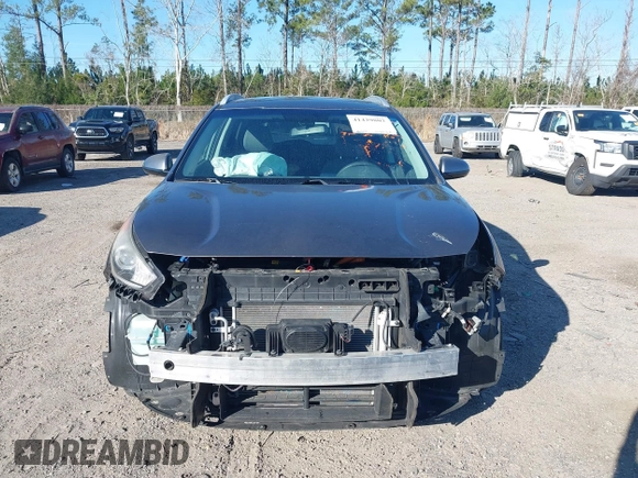 2017 Kia Niro FE with VIN KNDCB3LC7H5082788, listed as a IAAI auction lot 41429802 with 86,532 mi miles. Bid and sale history available at carsss.com. Image 12.