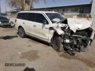 2018 Lincoln Navigator Reserve z VIN 5LMJJ2LT7JEL03051, wystawiony jako Copart lot #46477105 z przebiegiem Nie podano mil oraz Szkoda całkowita • Salvage title. Historia ofert i sprzedaży dostępna na DreamBid. Obrazek 4.